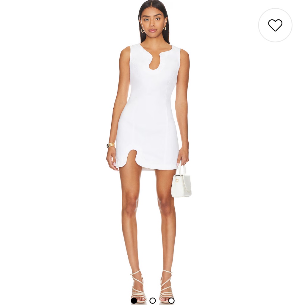 Amanda Uprichard Puzzle Denim Dress